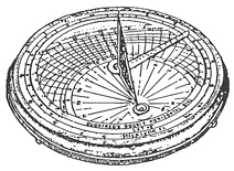 Figura 22. Reloj doble horizontal de William Ougthred