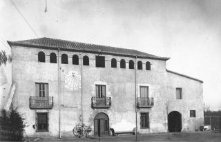 Reloj de sol en Can Armengol, Sant Martí de Provençals (1890-1914)
