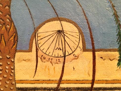 La casa de la palmera (detalle)